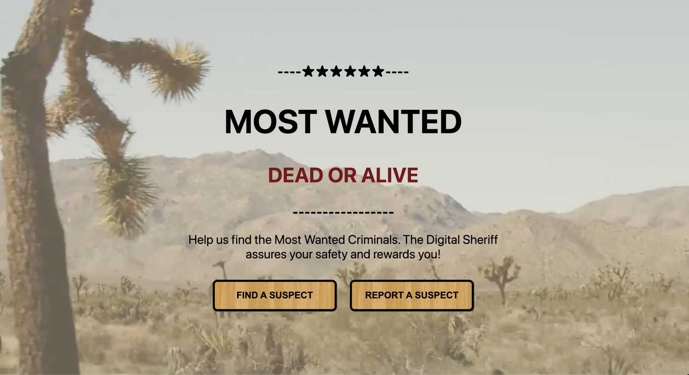 The Digital Sheriff